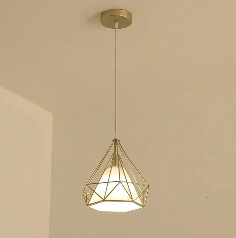 SteelFusion – Industrial Pendant Light for Modern Spaces