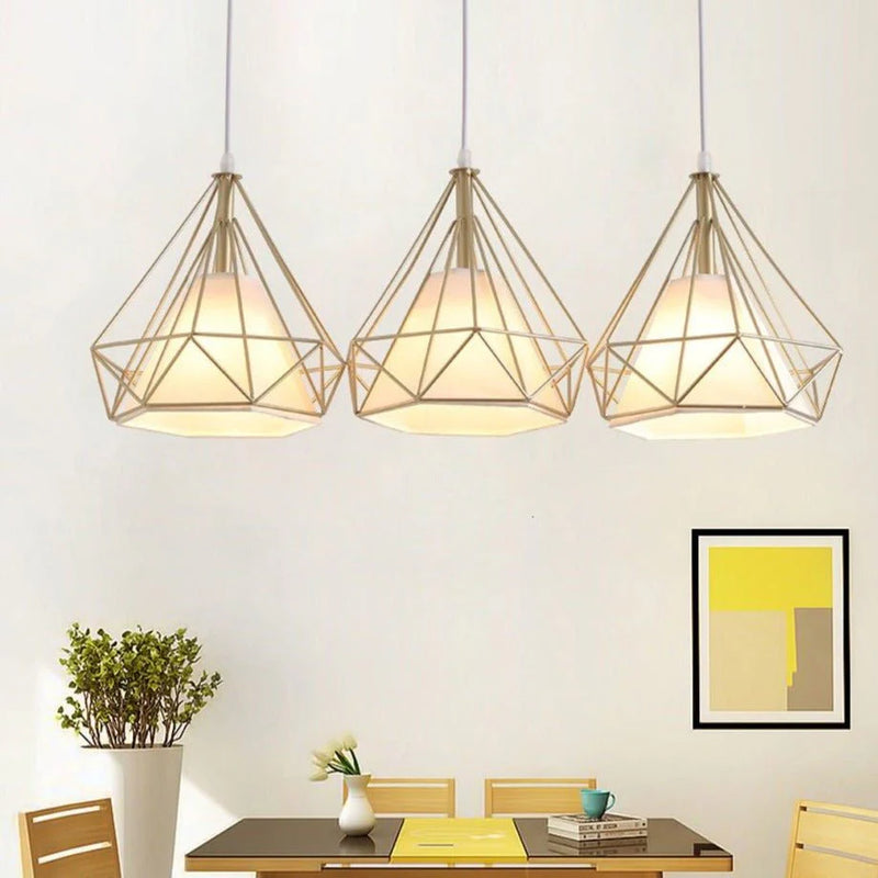 SteelFusion – Industrial Pendant Light for Modern Spaces