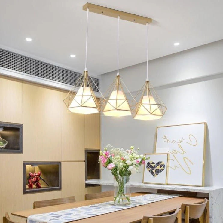 SteelFusion – Industrial Pendant Light for Modern Spaces