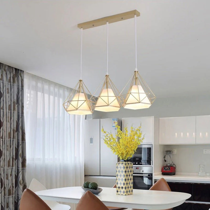 SteelFusion – Industrial Pendant Light for Modern Spaces