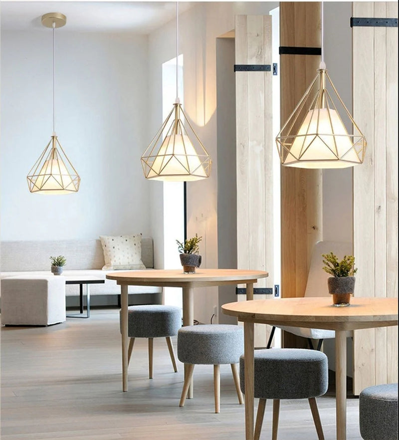 SteelFusion – Industrial Pendant Light for Modern Spaces