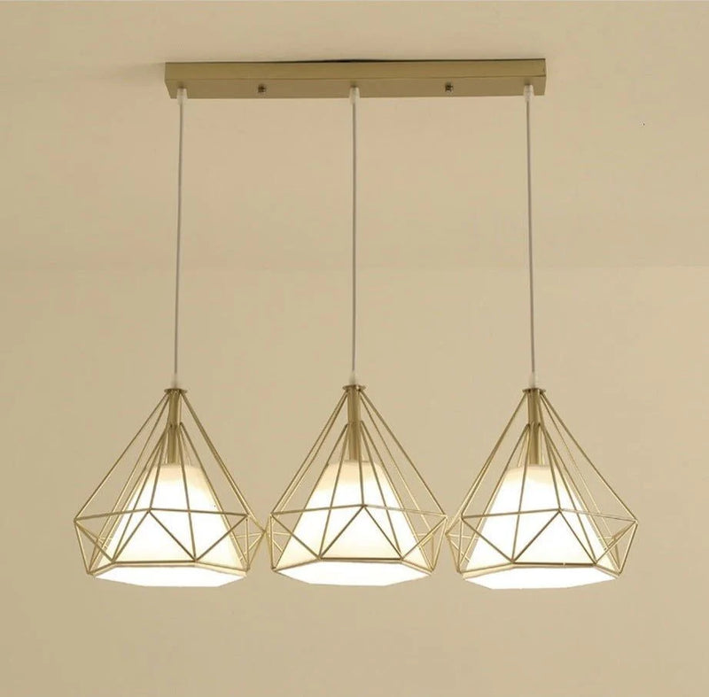 SteelFusion – Industrial Pendant Light for Modern Spaces
