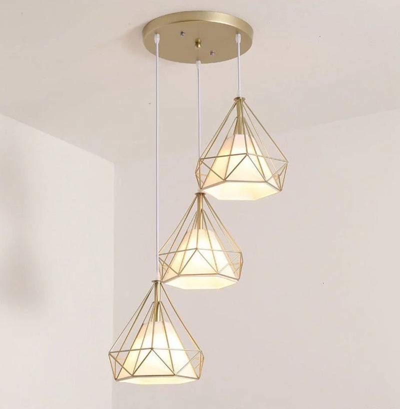 SteelFusion – Industrial Pendant Light for Modern Spaces